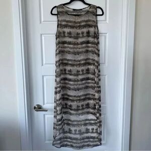 ZARA sheer cover up dress